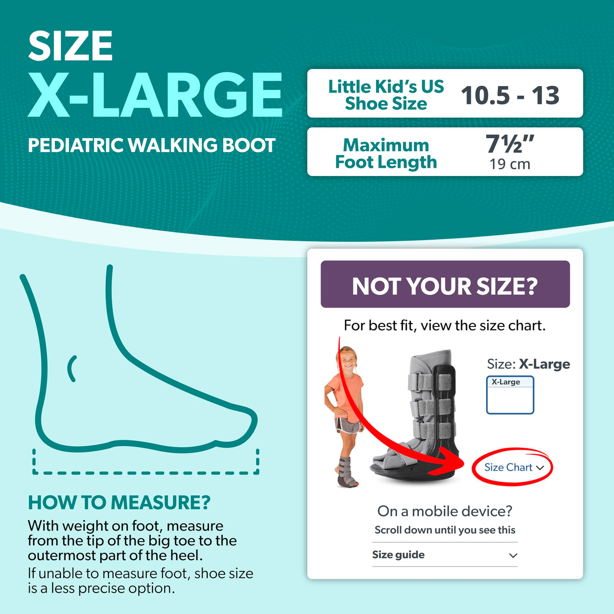 Pediatric Walking Boot V662147