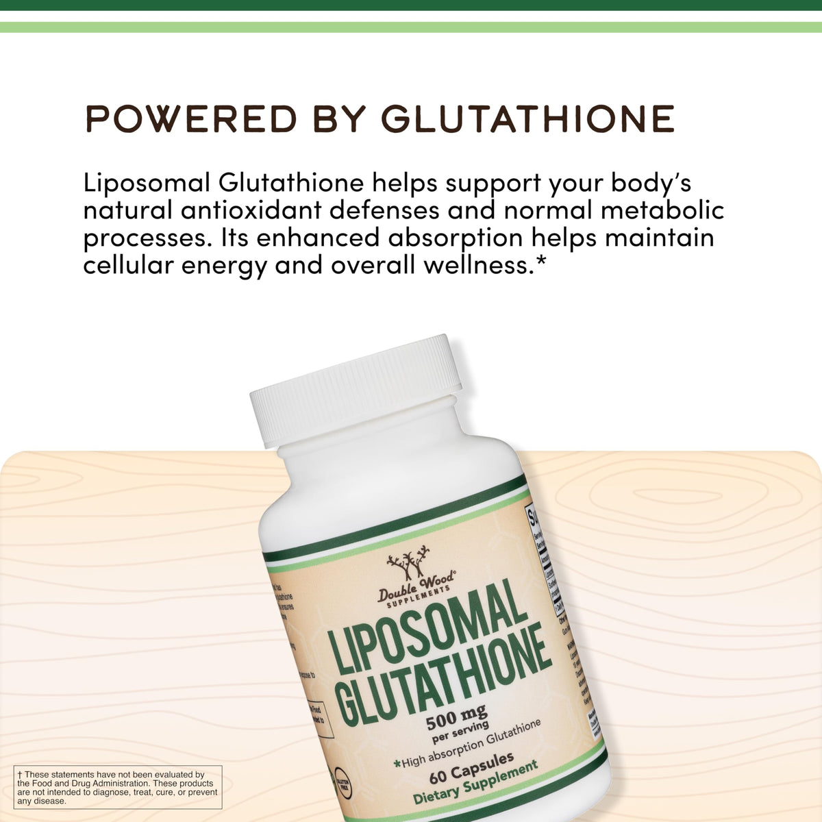 Liposomal Glutathione 500mg 60 Capsules D515977