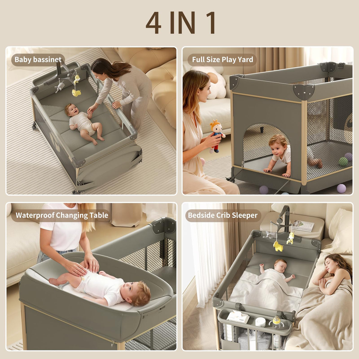 4-in-1 Pack and Play with Bag S45086
