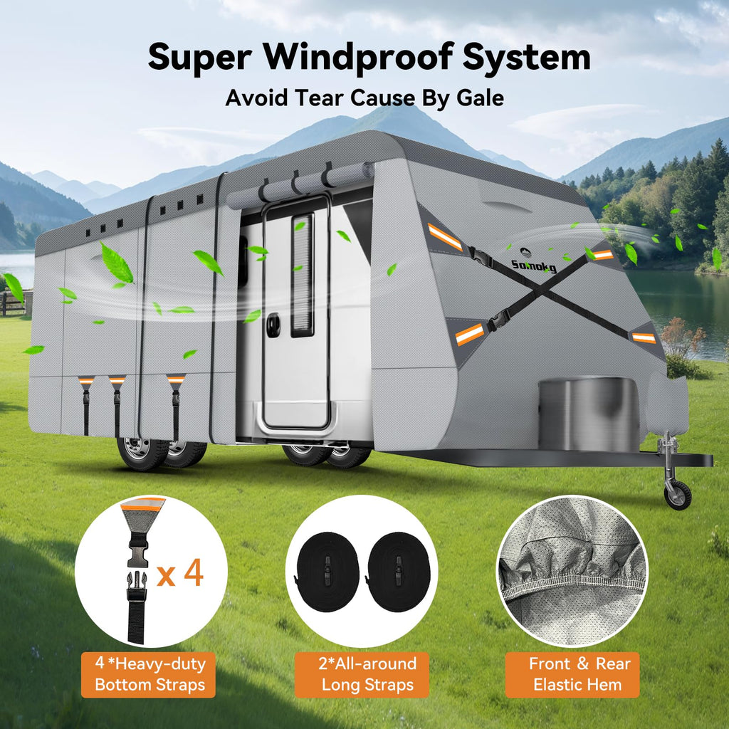 14-16 FT Heavy Duty 8-Layer Camper Cover F796
