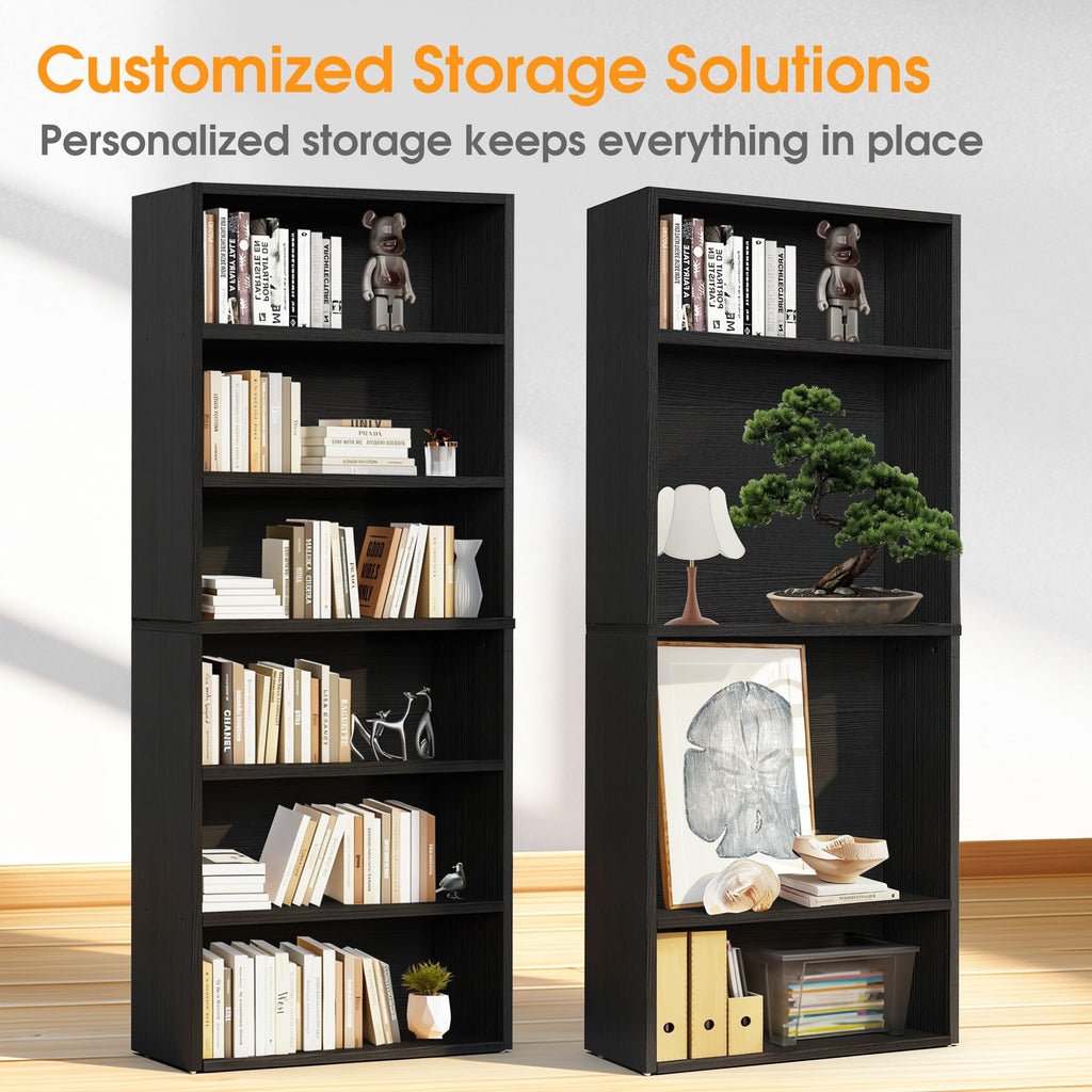 6 Shelf Bookcase Q85658