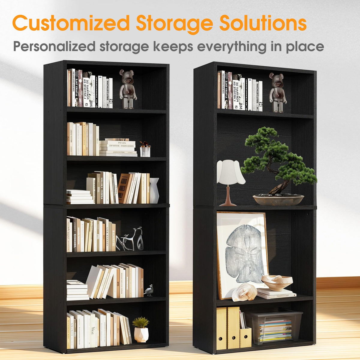 6 Shelf Bookcase Q85658