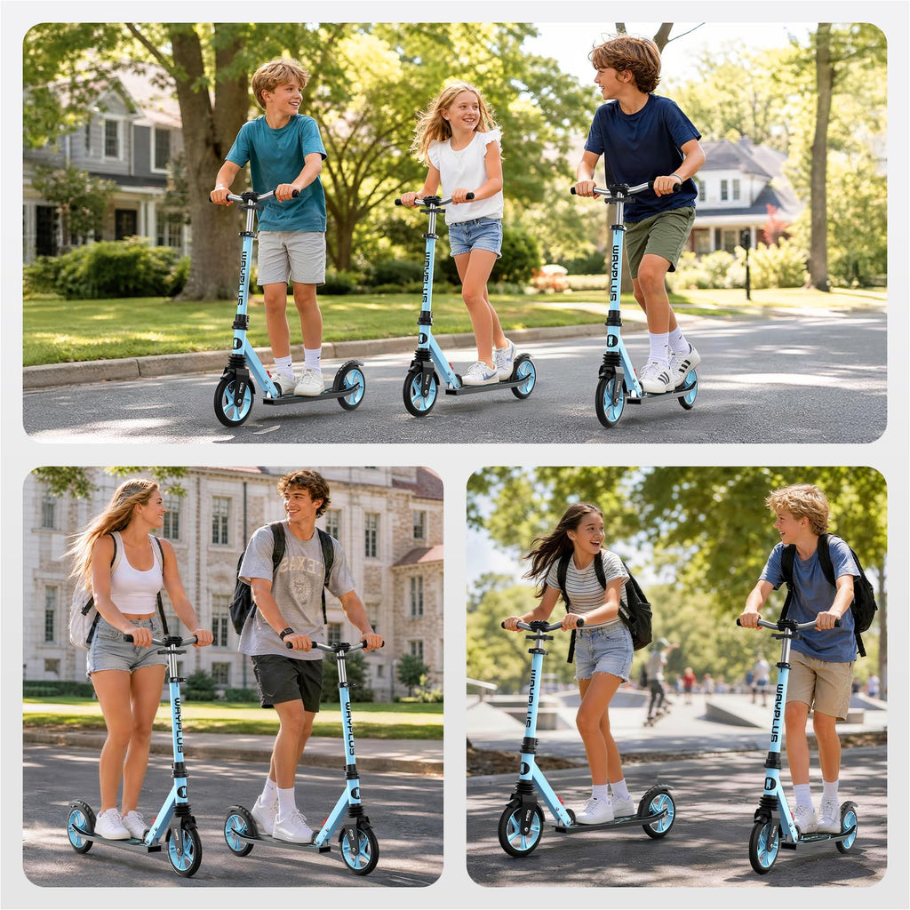 Kick Scooter with 8 Big Wheels I35775