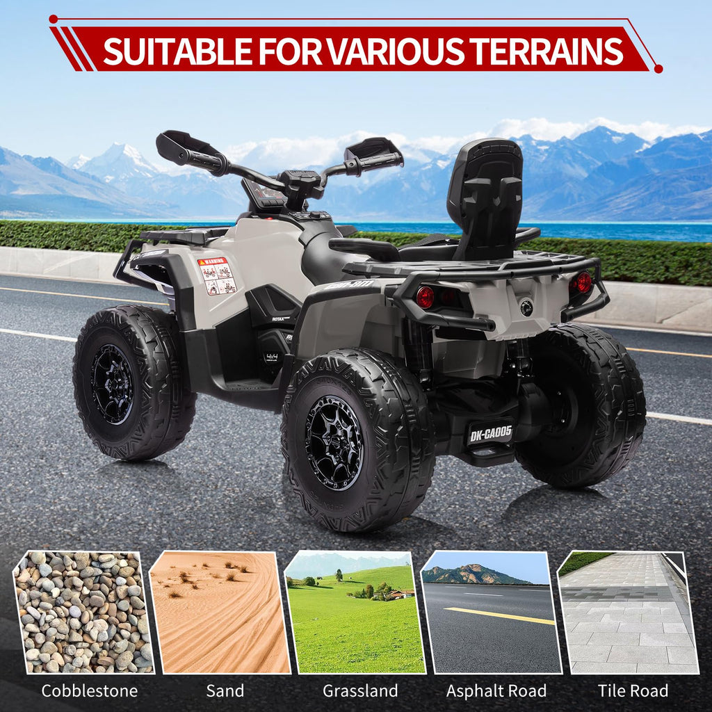 24V 2 Seater 4WD Electric ATV Toy Car with Bluetooth C181701
