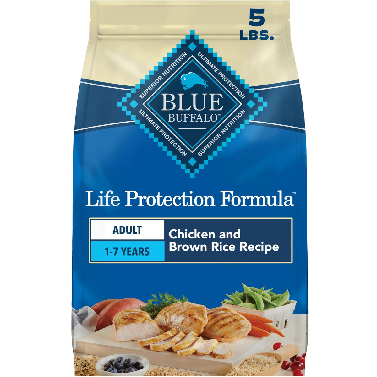 Chicken Adult Dry Dog Food 5 lb W43708