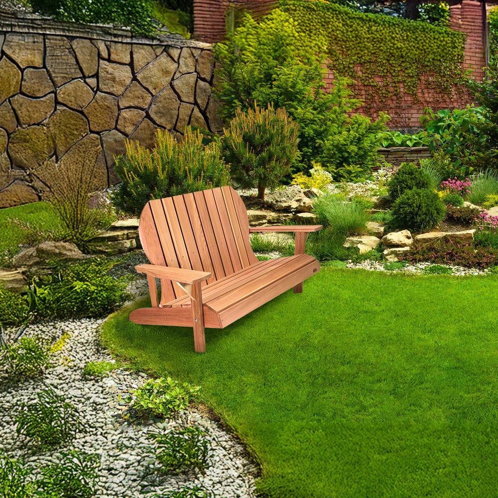 Adirondack Loveseat with Curved Armrests X638