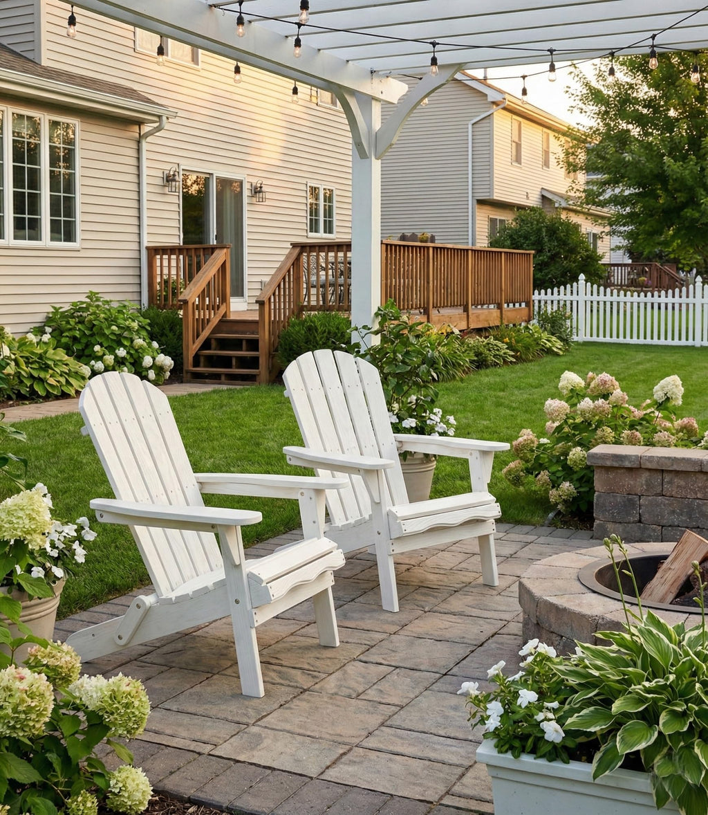 Folding Solid Cedar Wood Outdoor Chair F8065
