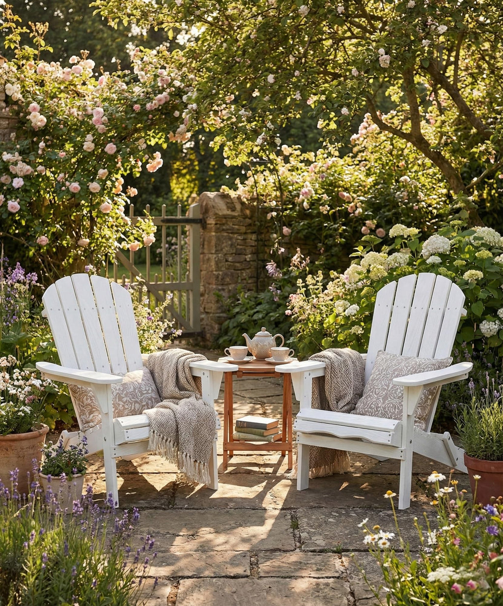 Folding Solid Cedar Wood Outdoor Chair F8065