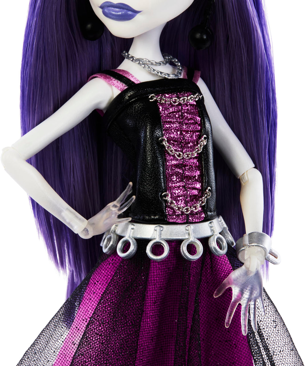 Monster High Doll with Doll Stand, Diary & Pet Ferret P681